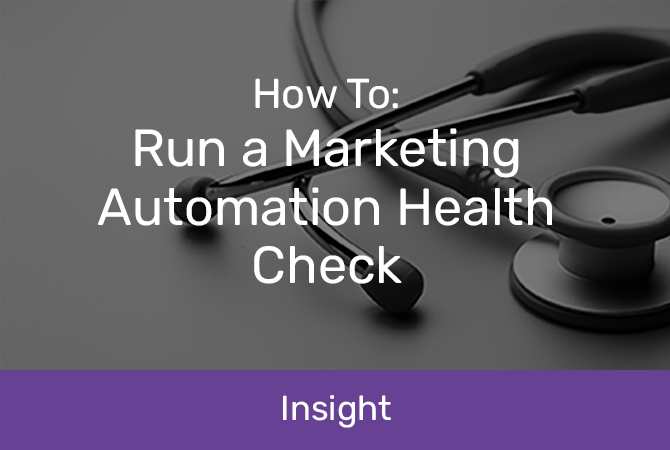 How to Run a Marketing Automation Health Check