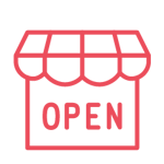 Open shop icon