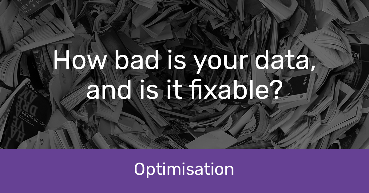 How bad is your data