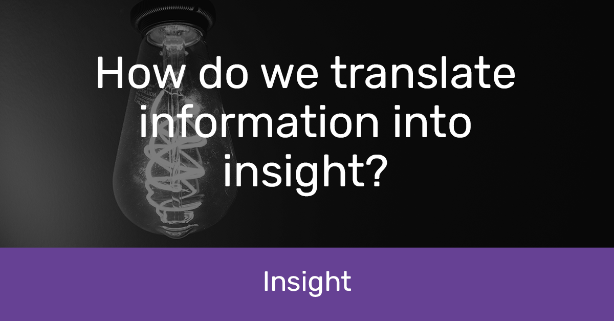 How do we translate insights cover image