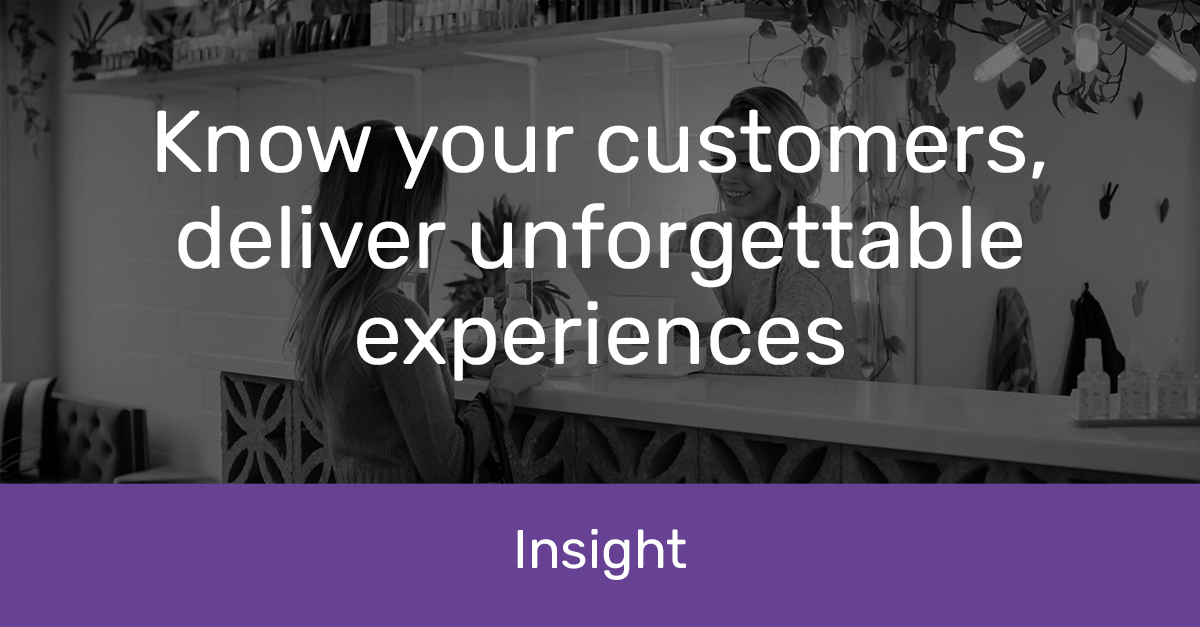 Know your customers, deliver unforgettable experiences_LinkedIn Cover Image