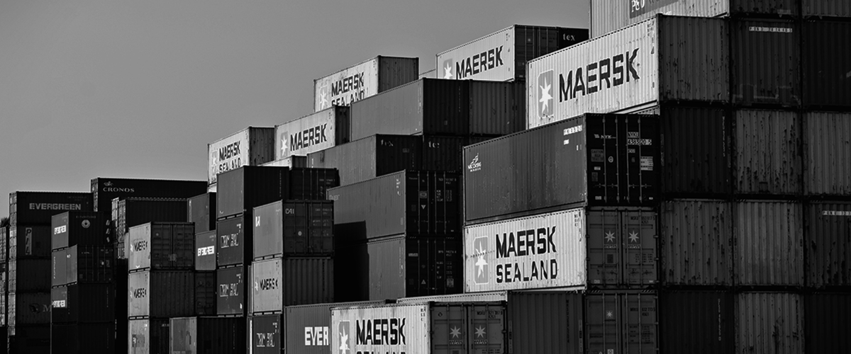 supply chain optimisation cargo containers maersk