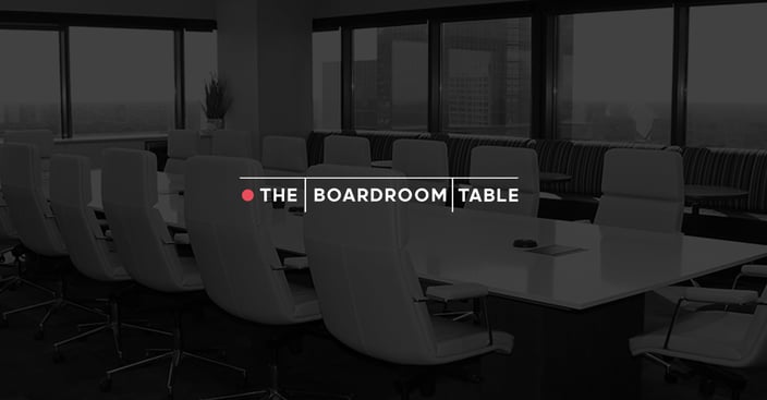 The boardroom Table measuring boardroom success with data sml