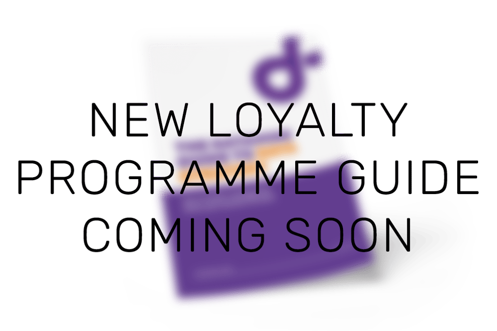 loyalty programme guide coming soon